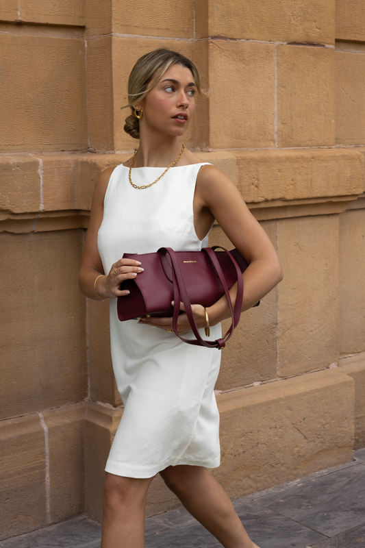 THE SIENA BAG SCARLET