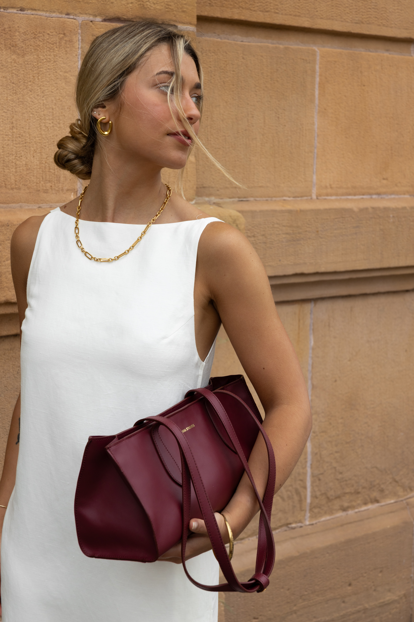 THE SIENA BAG SCARLET